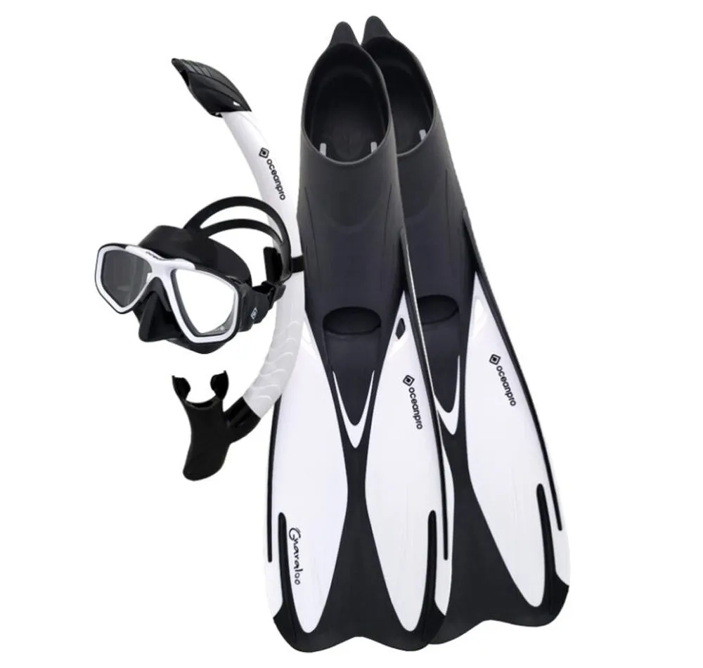 Ocean Pro Gnaraloo Mask, Snorkel & Fins Set