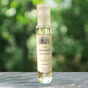 Olio anticellulite lavanda e cipresso