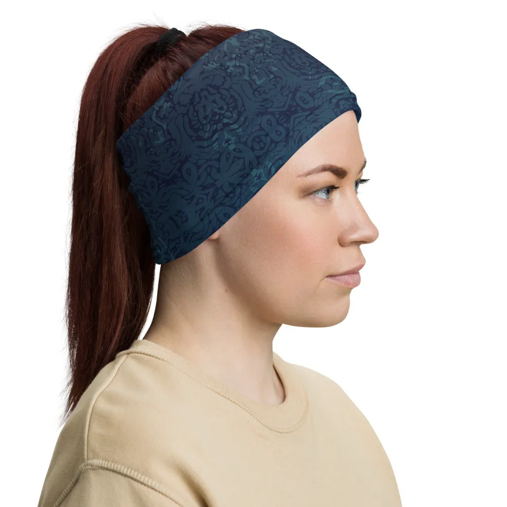Ombre Paisley Face Mask Neck Gaiter