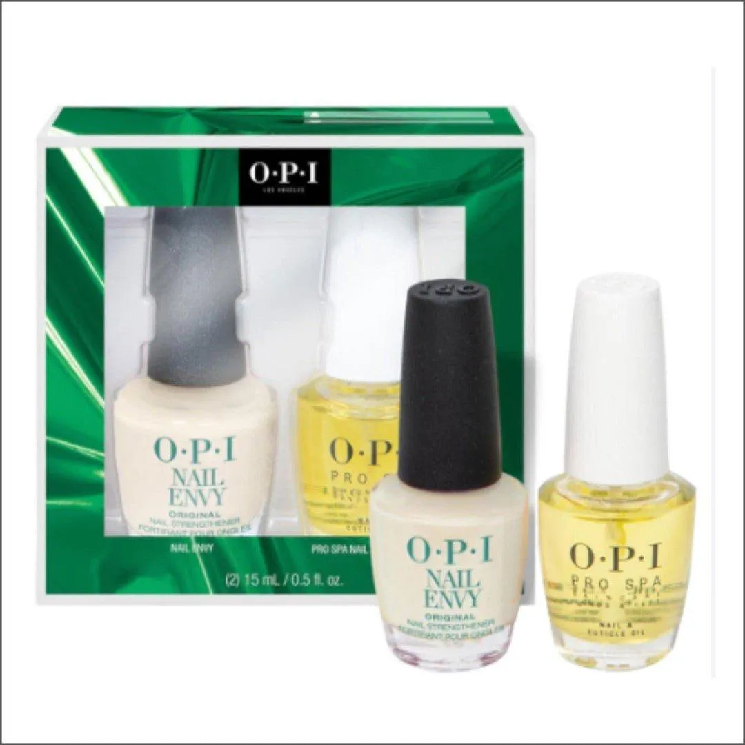 OPI Nail Envy & Pro Spa Nail & Cuticle Oil Gift Set 2x15ml