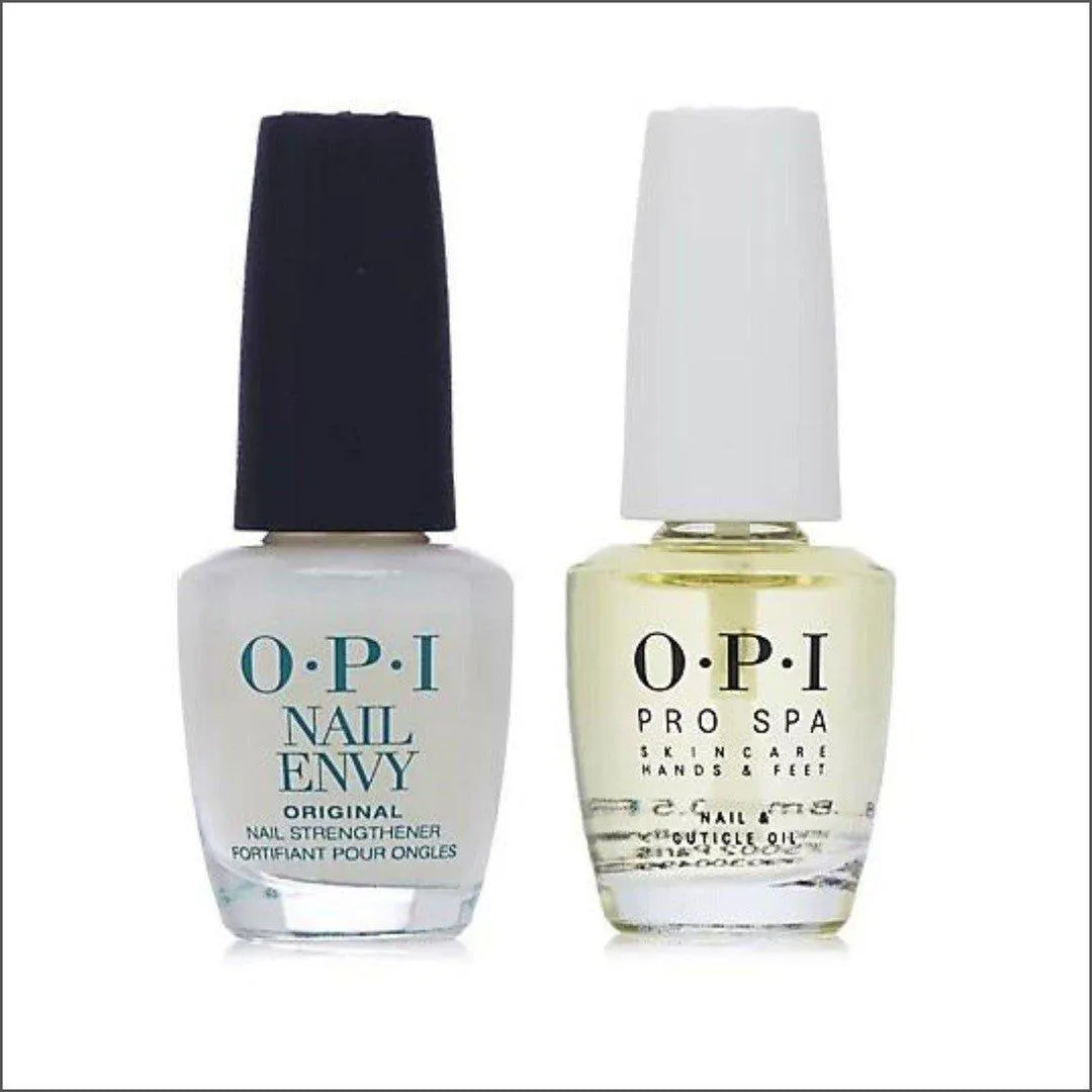 OPI Nail Envy & Pro Spa Nail & Cuticle Oil Gift Set 2x15ml