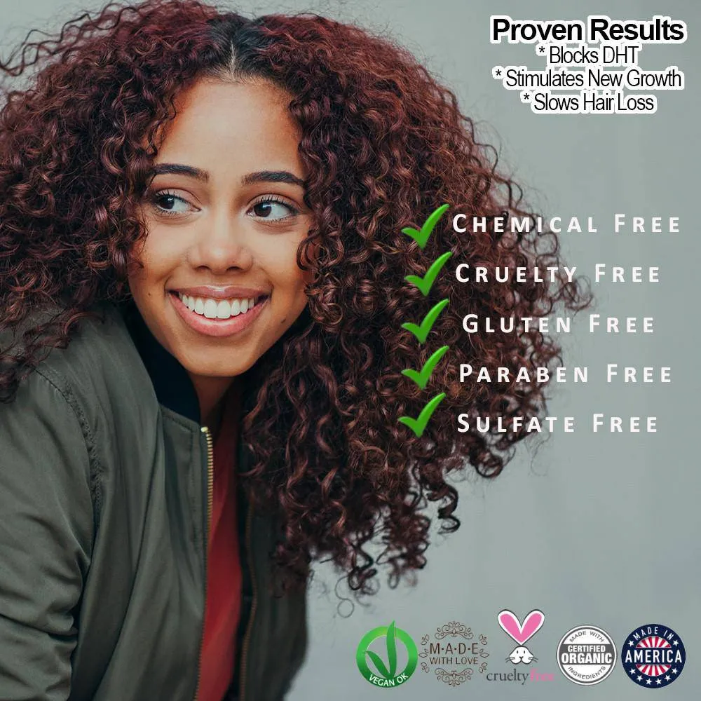 Organic Caffeine   Protein Hair Growth Serum
