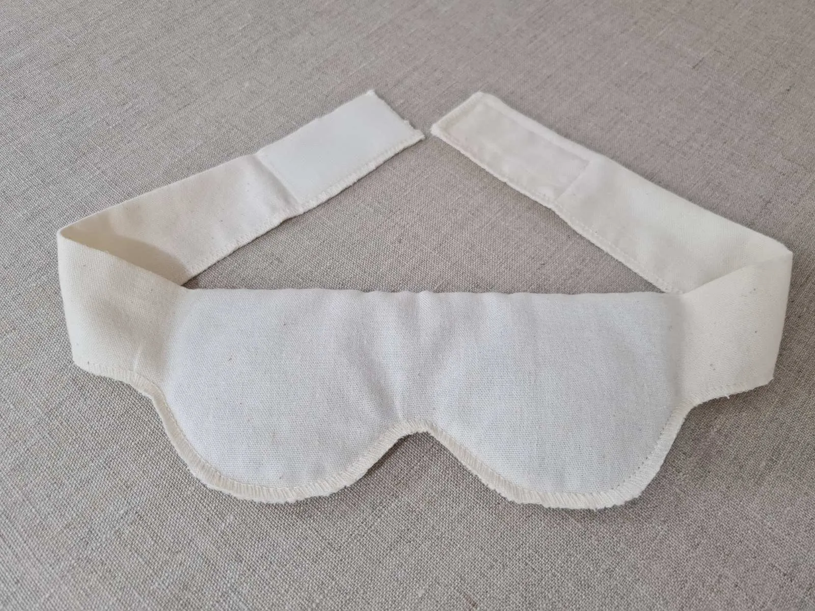 Organic Hemp Eye Mask Meditation Eye Mask Sleep Mask Natural Hemp Fiber Filling Hemp Fabric