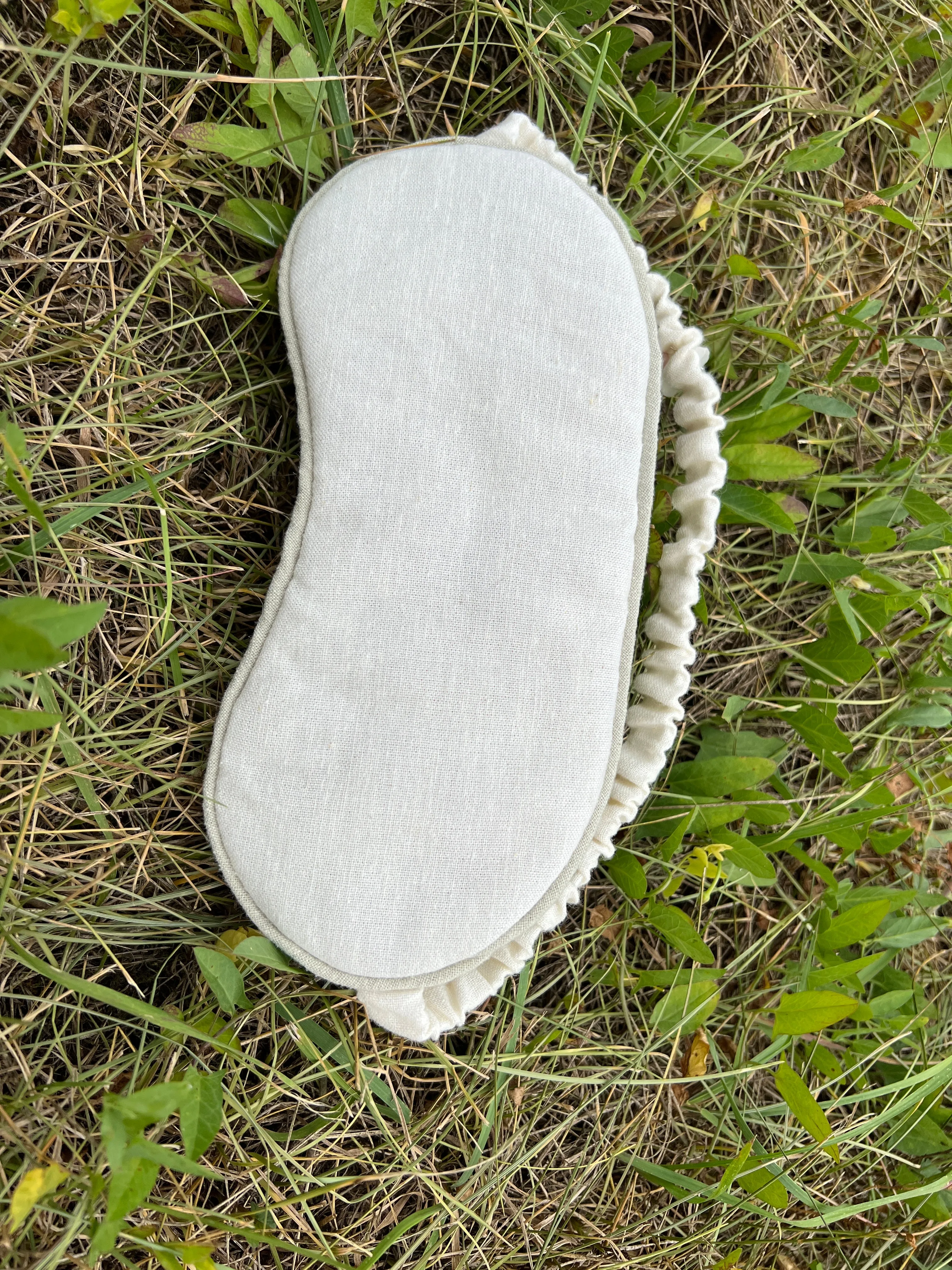 Organic Hemp Eye Mask Meditation Eye Mask Sleep Mask Natural Hemp Fiber Filling Hemp Fabric