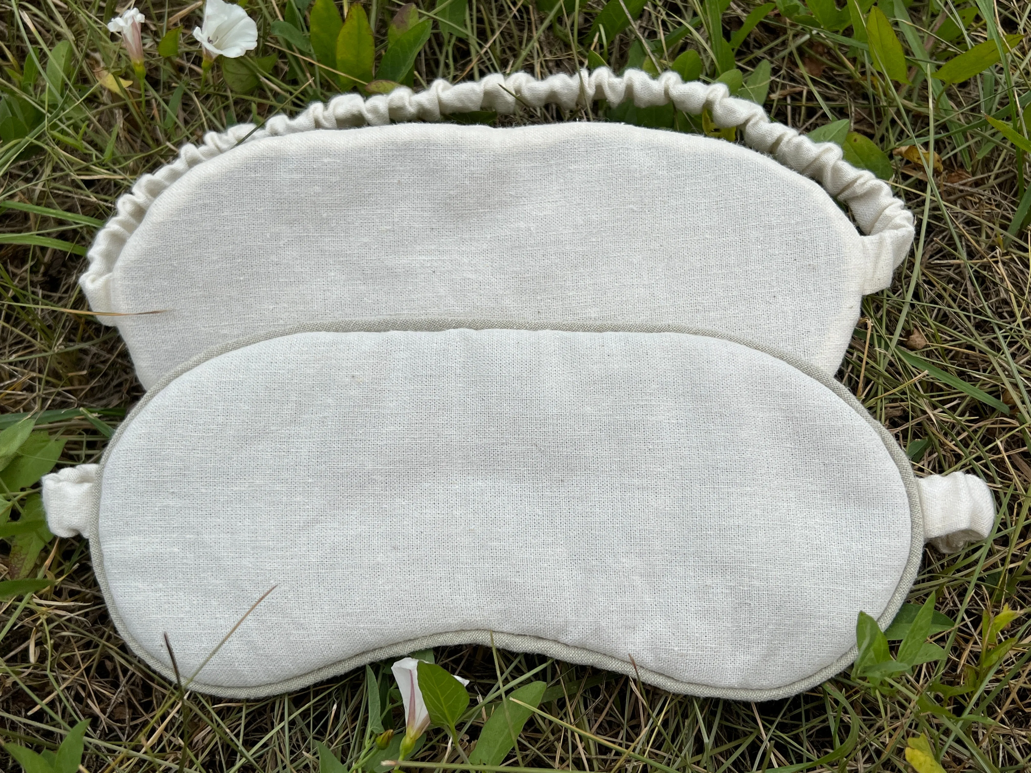 Organic Hemp Eye Mask Meditation Eye Mask Sleep Mask Natural Hemp Fiber Filling Hemp Fabric