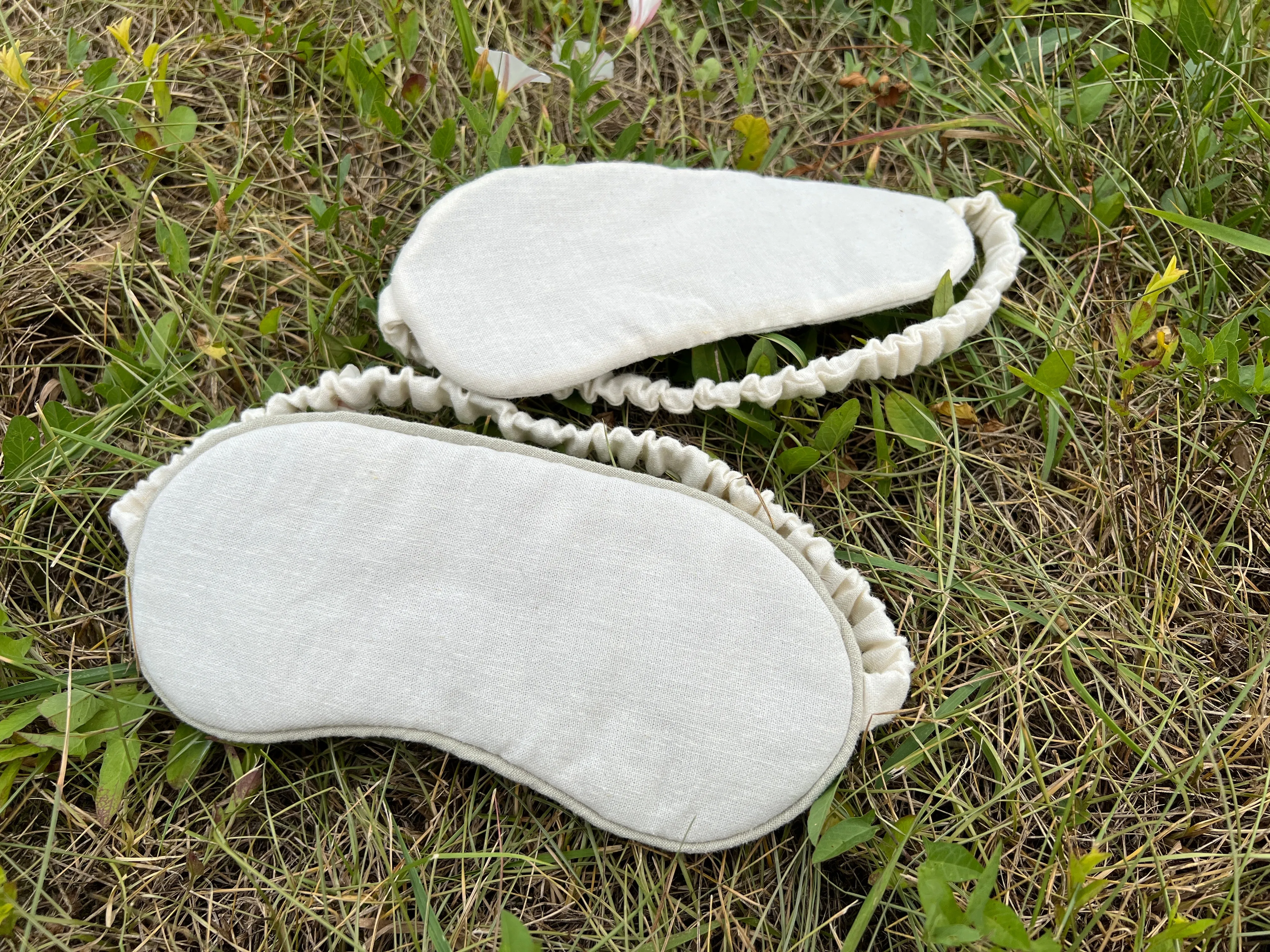 Organic Hemp Eye Mask Meditation Eye Mask Sleep Mask Natural Hemp Fiber Filling Hemp Fabric