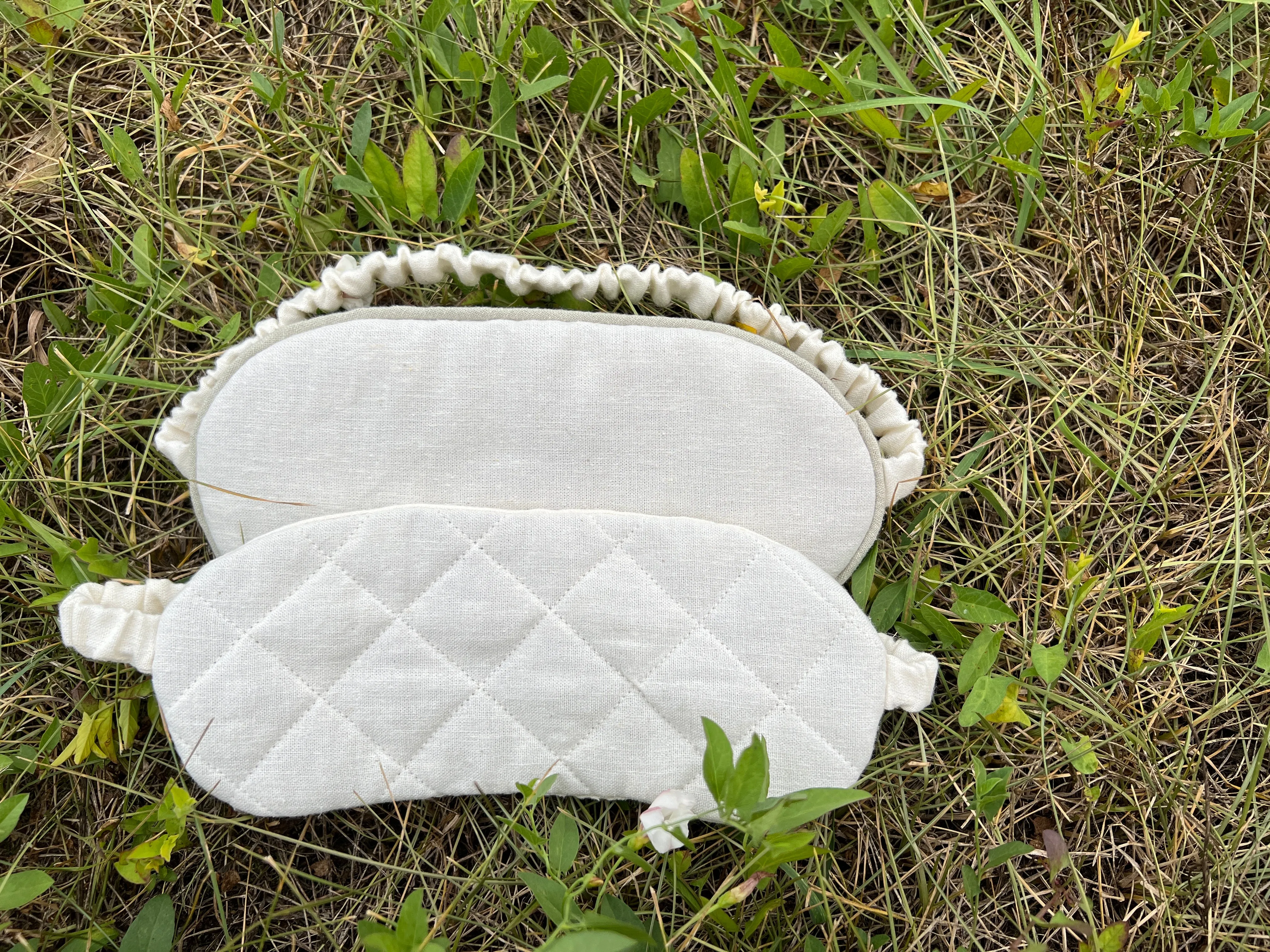 Organic Hemp Eye Mask Meditation Eye Mask Sleep Mask Natural Hemp Fiber Filling Hemp Fabric