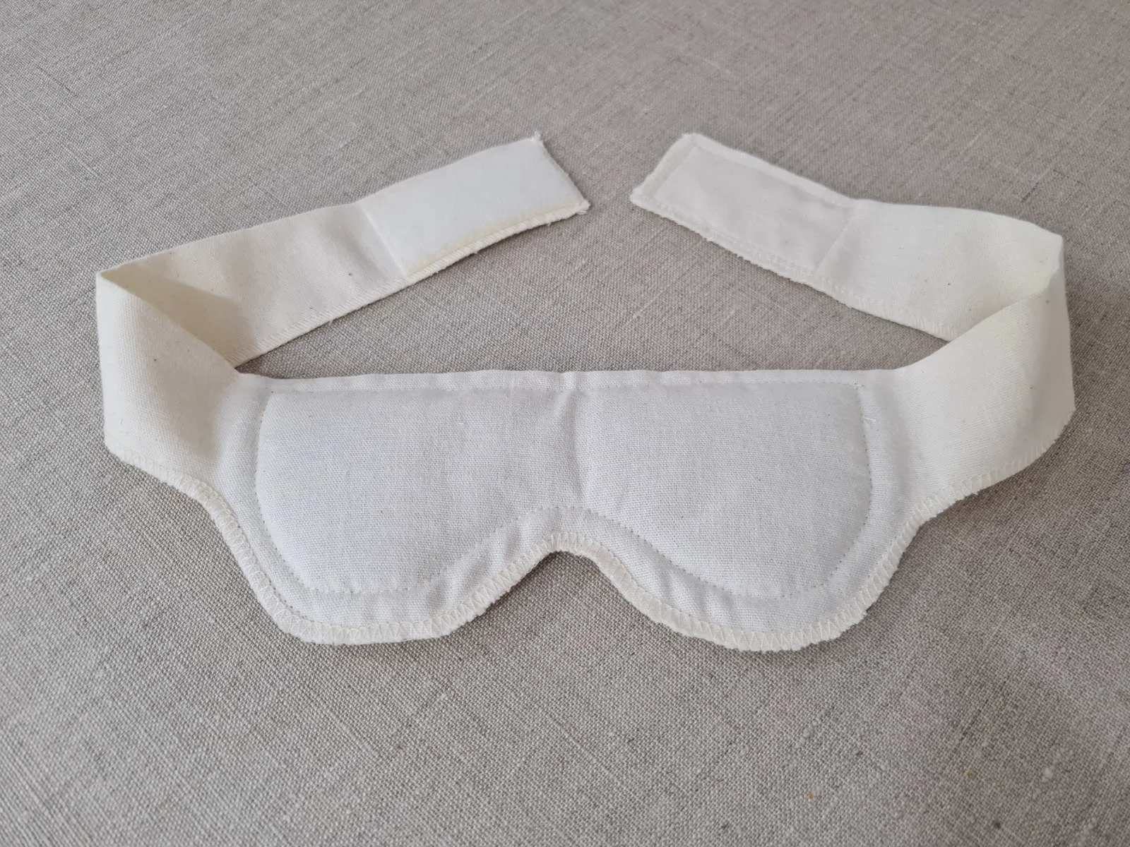 Organic Hemp Eye Mask Meditation Eye Mask Sleep Mask Natural Hemp Fiber Filling Hemp Fabric