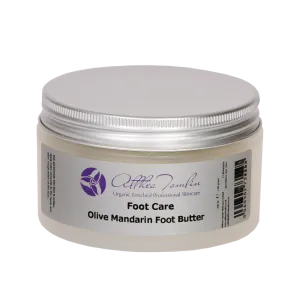 Organic Olive and Mandarin Foot Butter