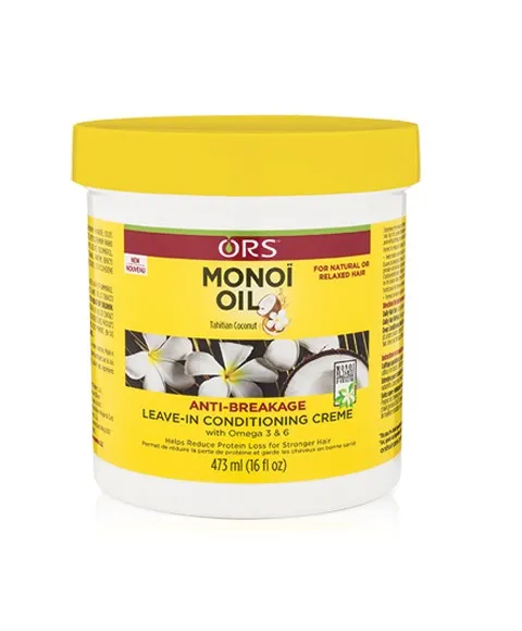 Organic Root Stimulator ORS Creme Leave In Monoi Oil Anti Breakage Conditioner