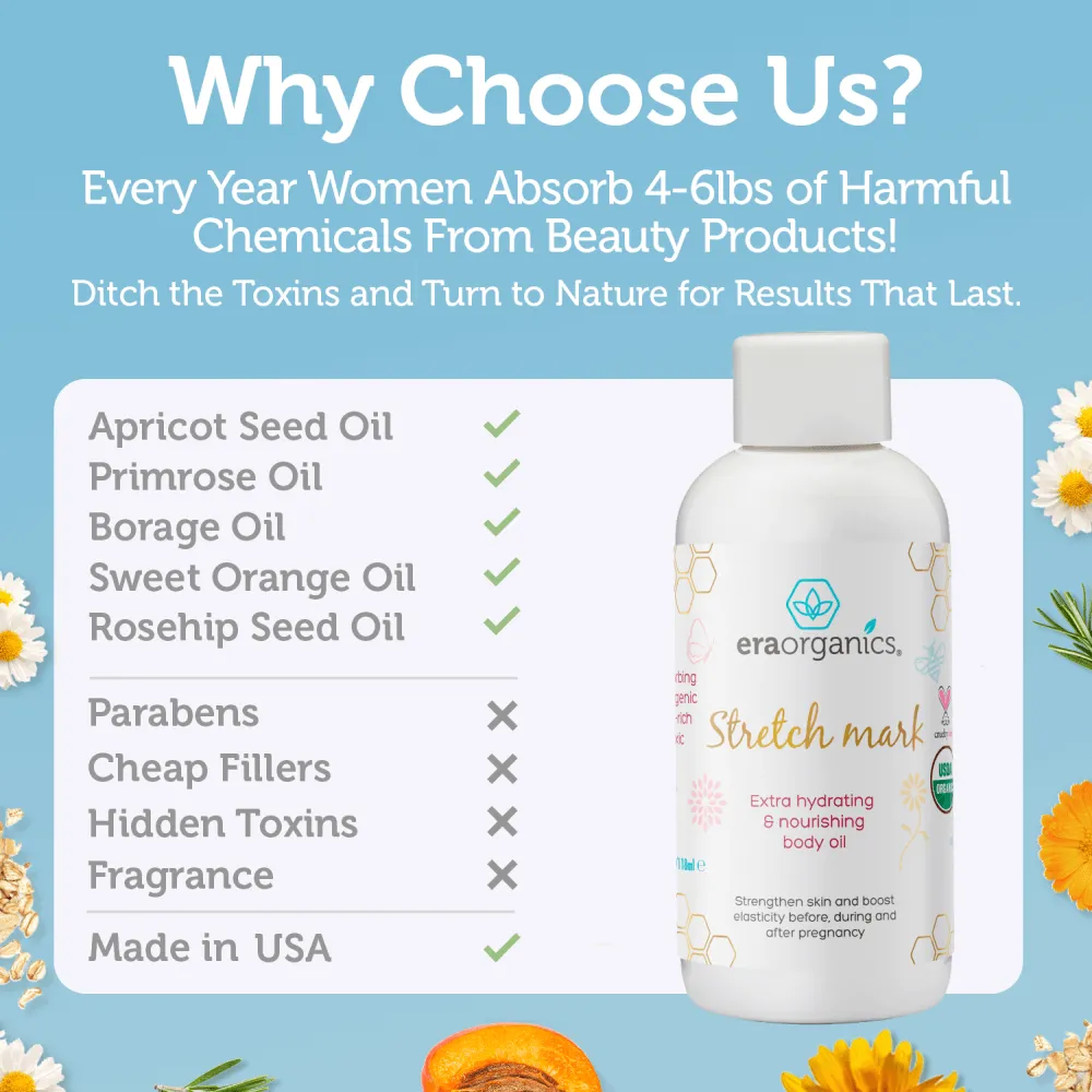 Organic Stretch Mark Oil