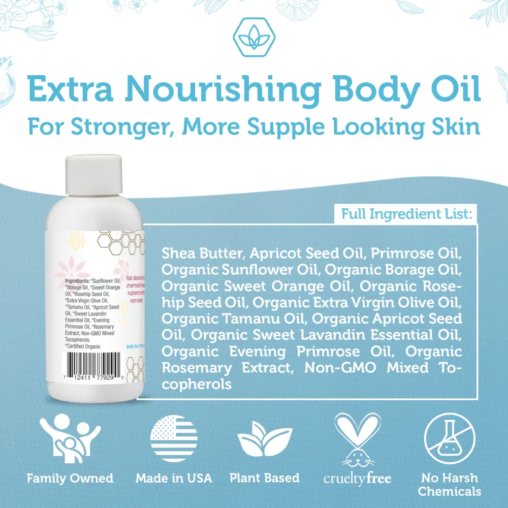 Organic Stretch Mark Oil