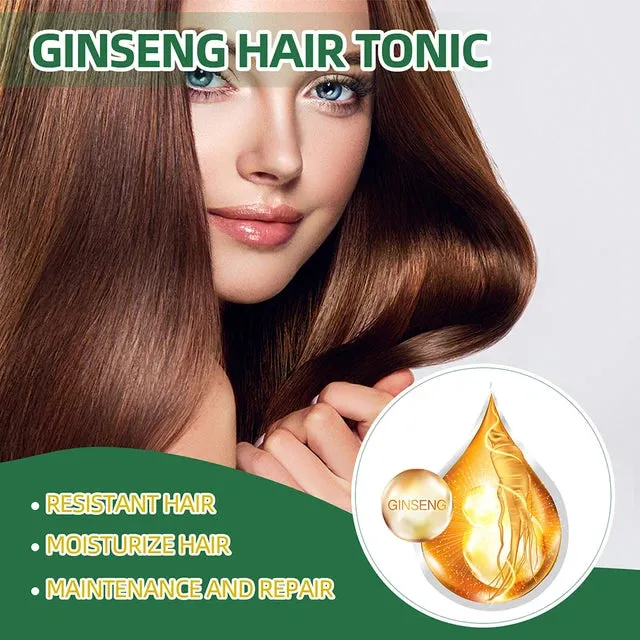 OUHOE 100ml Hair Growth Liquid Unisex Ginseng Essences Scalp Treatment Hair Regrowth Tonic