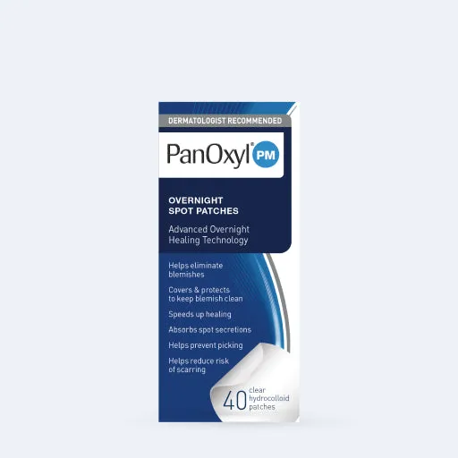 panoxyl overnight spot patches لصقات الحبوب من بانوكسيل