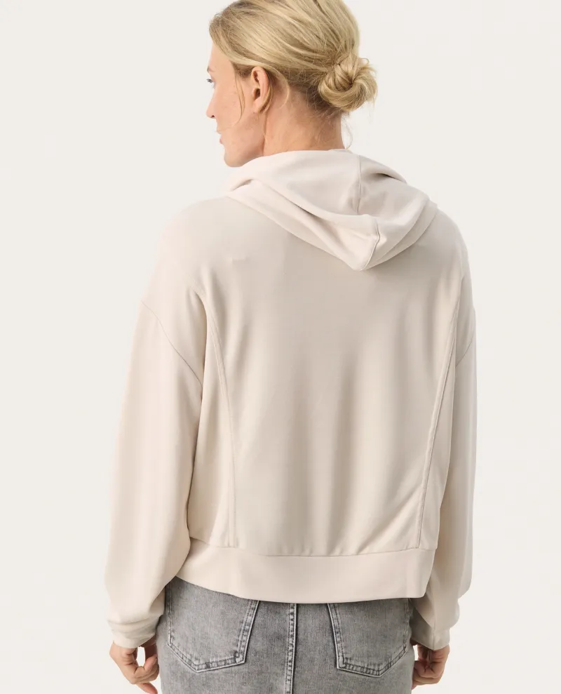 Part Two Josine Moonbeam Cream Hooded Sweatshirt