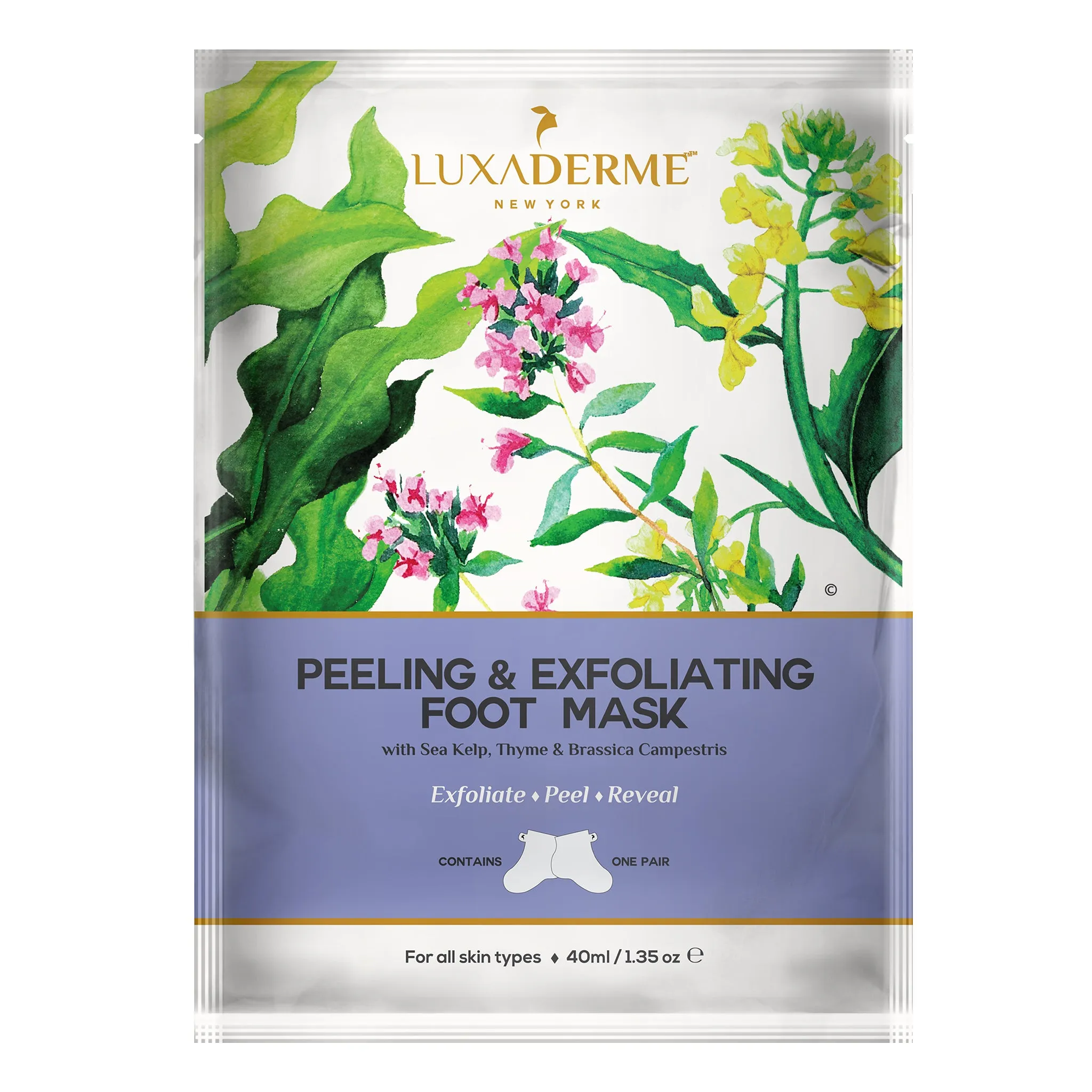 Peeling & Exfoliating Foot Mask