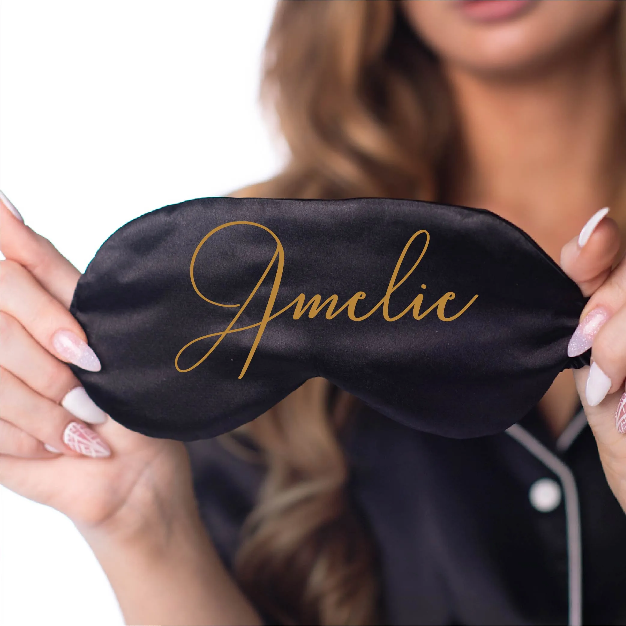 Personalized Name Bachelorette Eye Mask