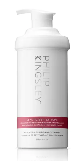 PHILIP KINGSLEY Elasticizer Extreme Deep-Conditioning Hair Mask Repair Treatment for Dry Curly Hair and Over-Processed or Damaged Hair Deeply Conditions, Adds Bounce and Shine, 16.9 oz