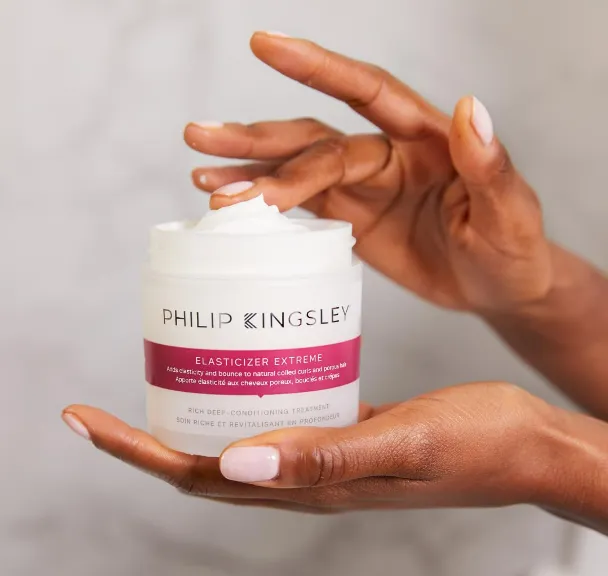 PHILIP KINGSLEY Elasticizer Extreme Deep-Conditioning Hair Mask Repair Treatment for Dry Curly Hair and Over-Processed or Damaged Hair Deeply Conditions, Adds Bounce and Shine, 16.9 oz