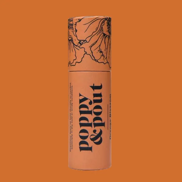 Poppy   Pout - Orange Blossom Lip Balm