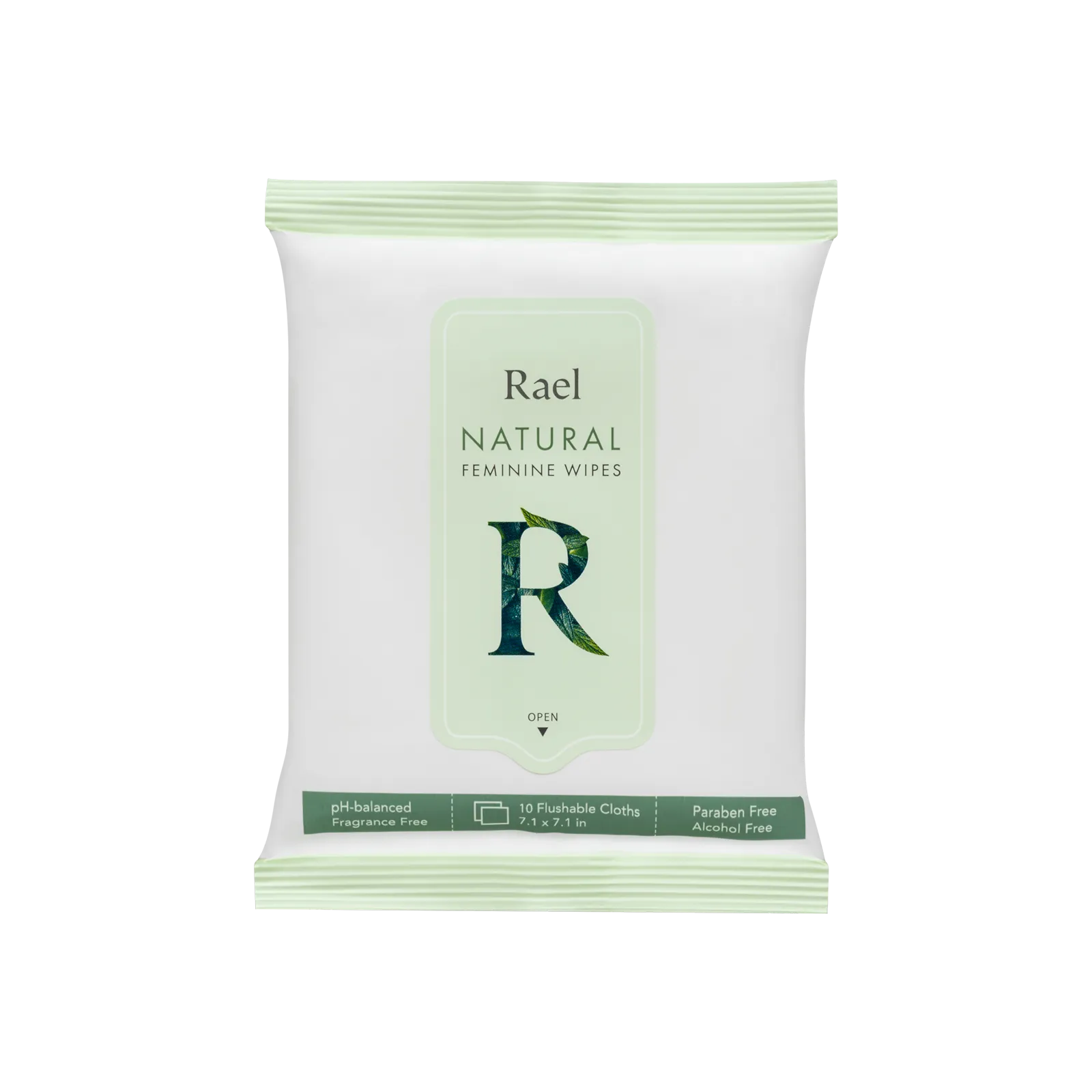 Portable Natural Feminine Wipes 10s