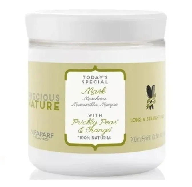Precious Nature Long & Straight Hair Pear Orange Mask 200ml - Alfaparf Milano