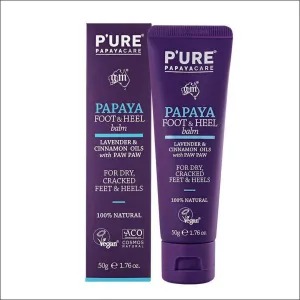 P'ure Papayacare Papaya Foot & Heel Balm 50g
