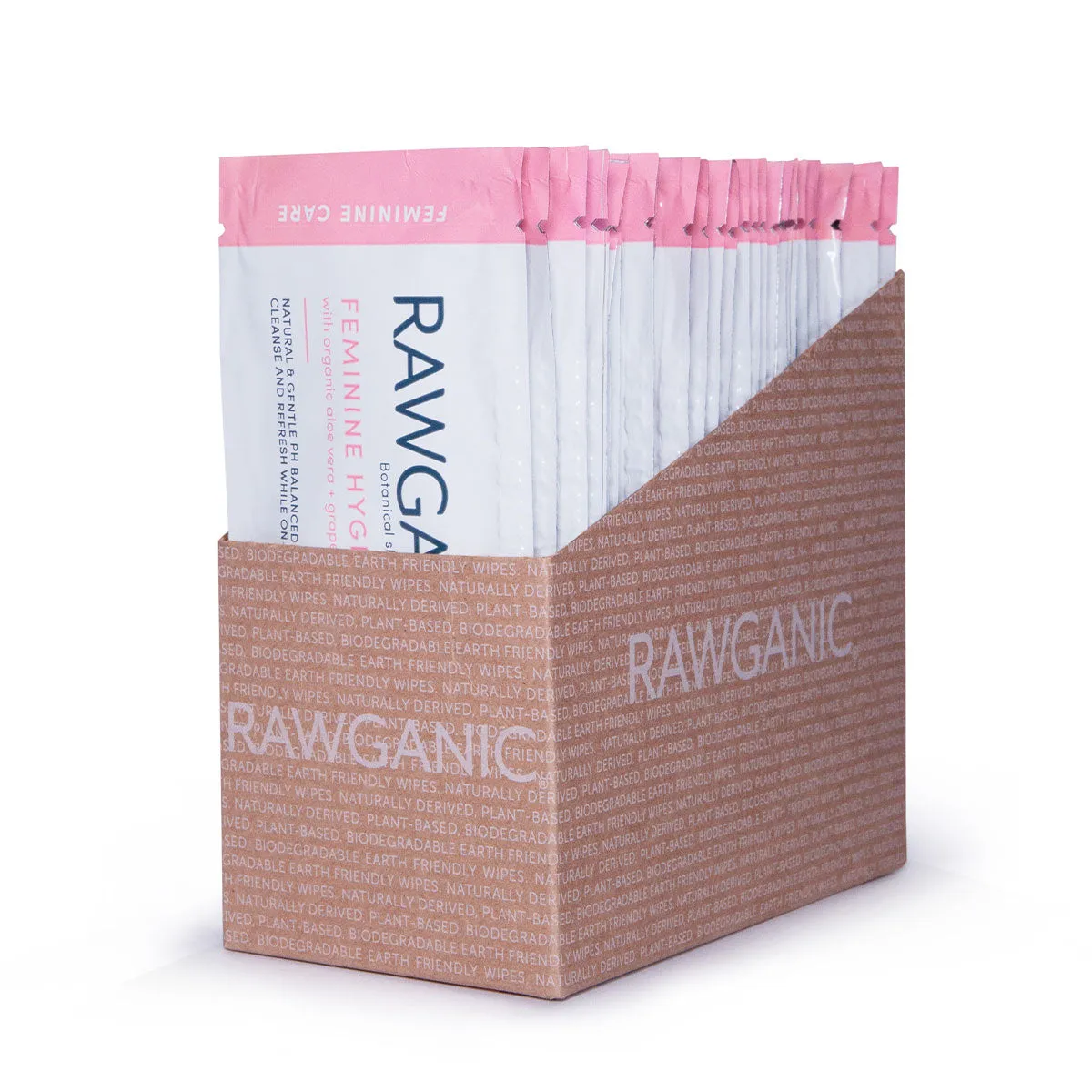 Rawganic Intimate Hygiene Wipe Sachets / 25 sachets