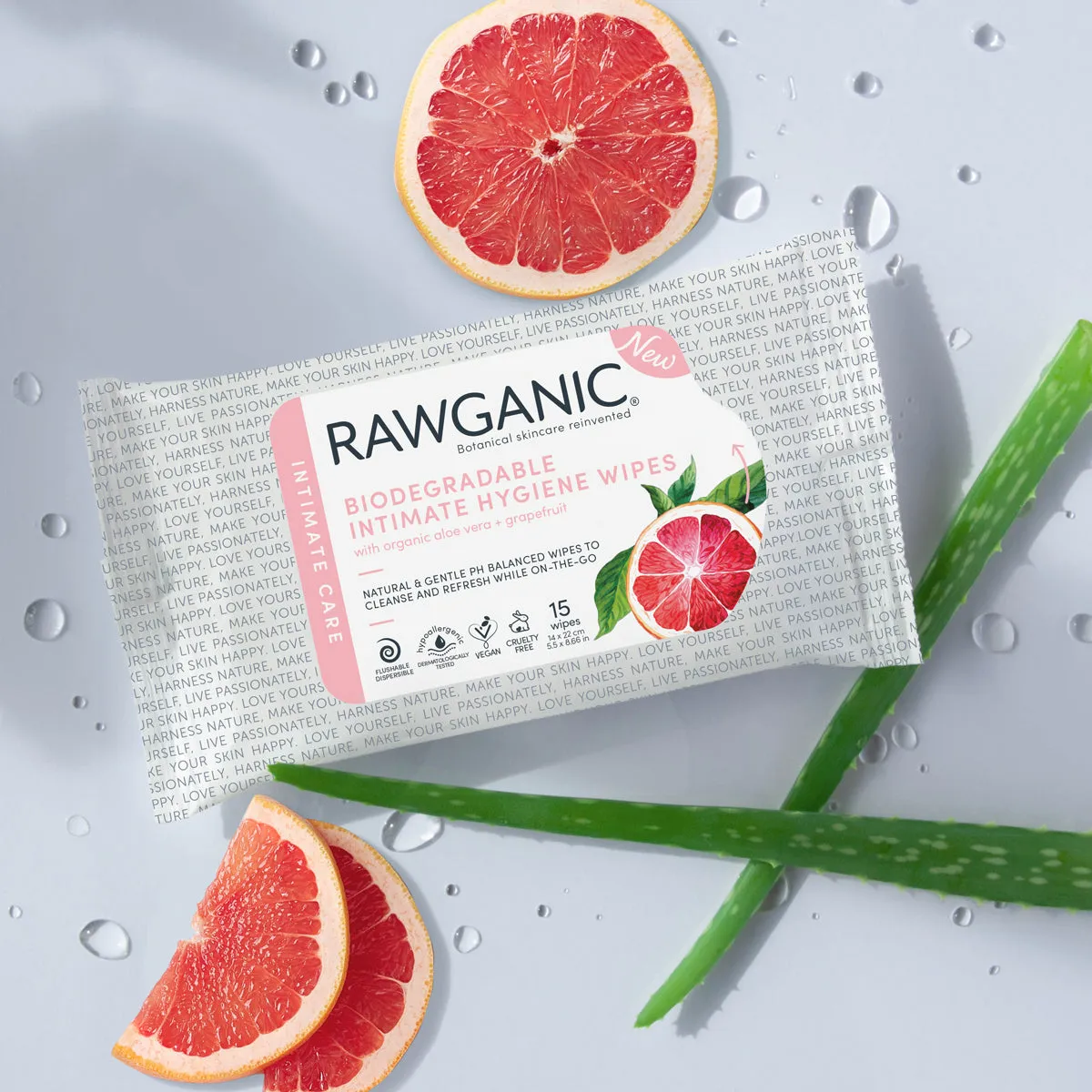 Rawganic Intimate Hygiene Wipes