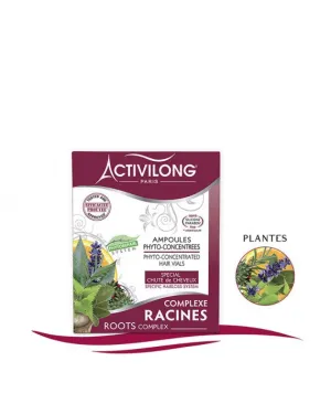Roots Complex Phyto Concentrated Hair Vials by Activilong 4 x 10 ml