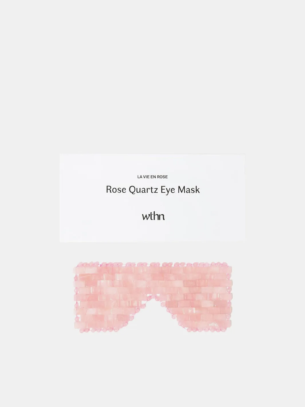 Rose Quartz Eye Mask