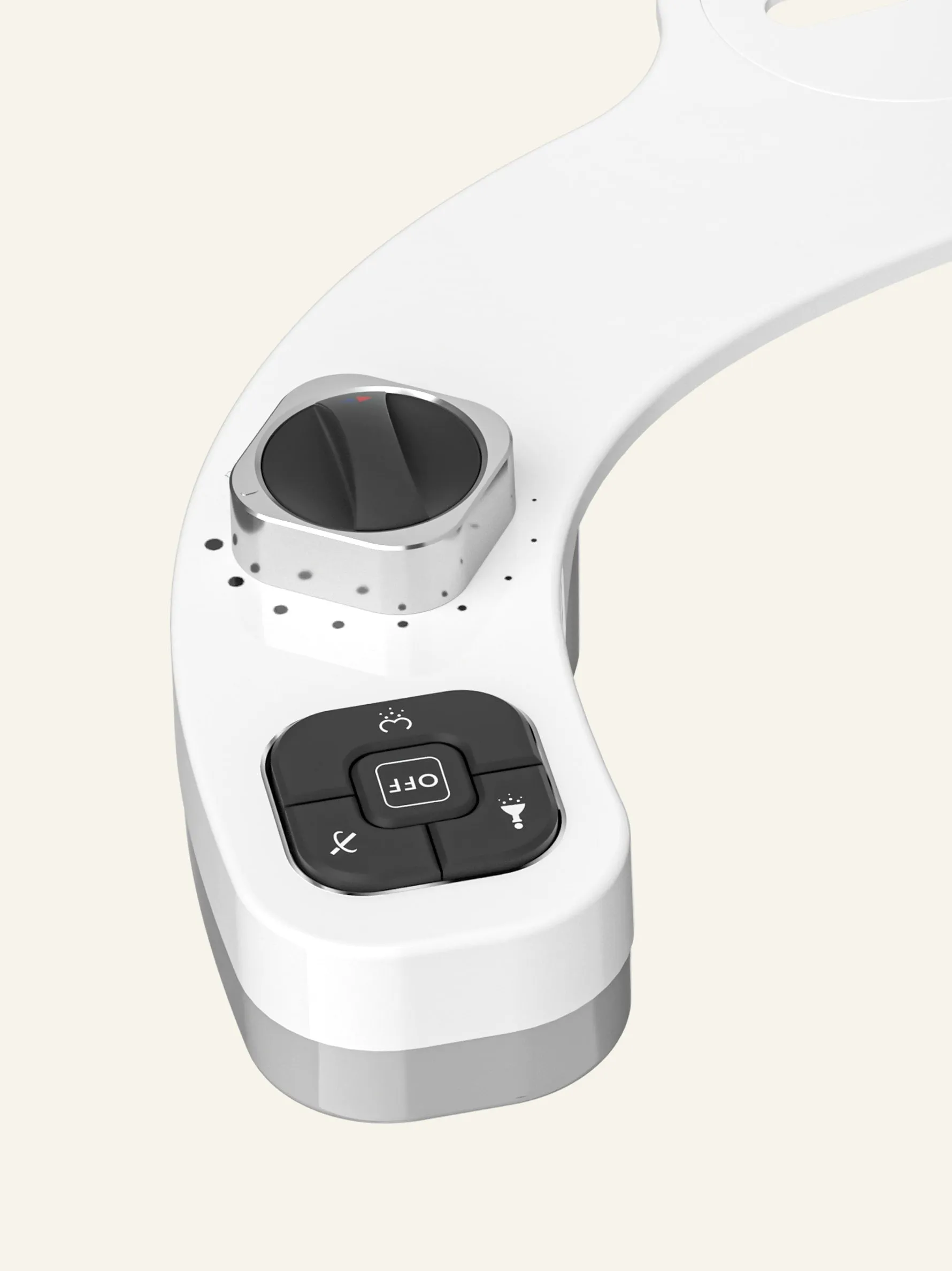 Samodra SPA Bidet - Hot and Cold Water - Square