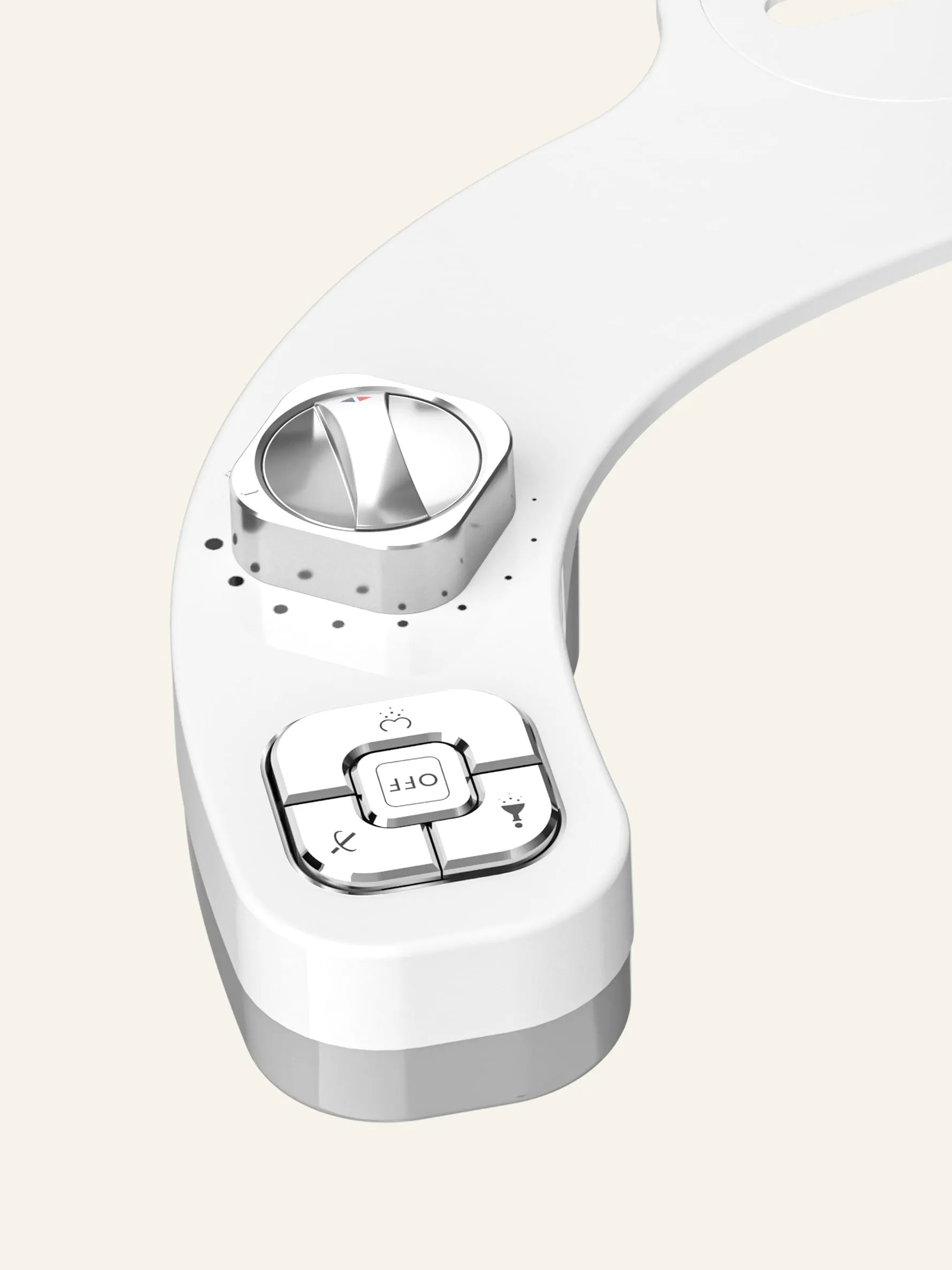 Samodra SPA Bidet - Hot and Cold Water - Square