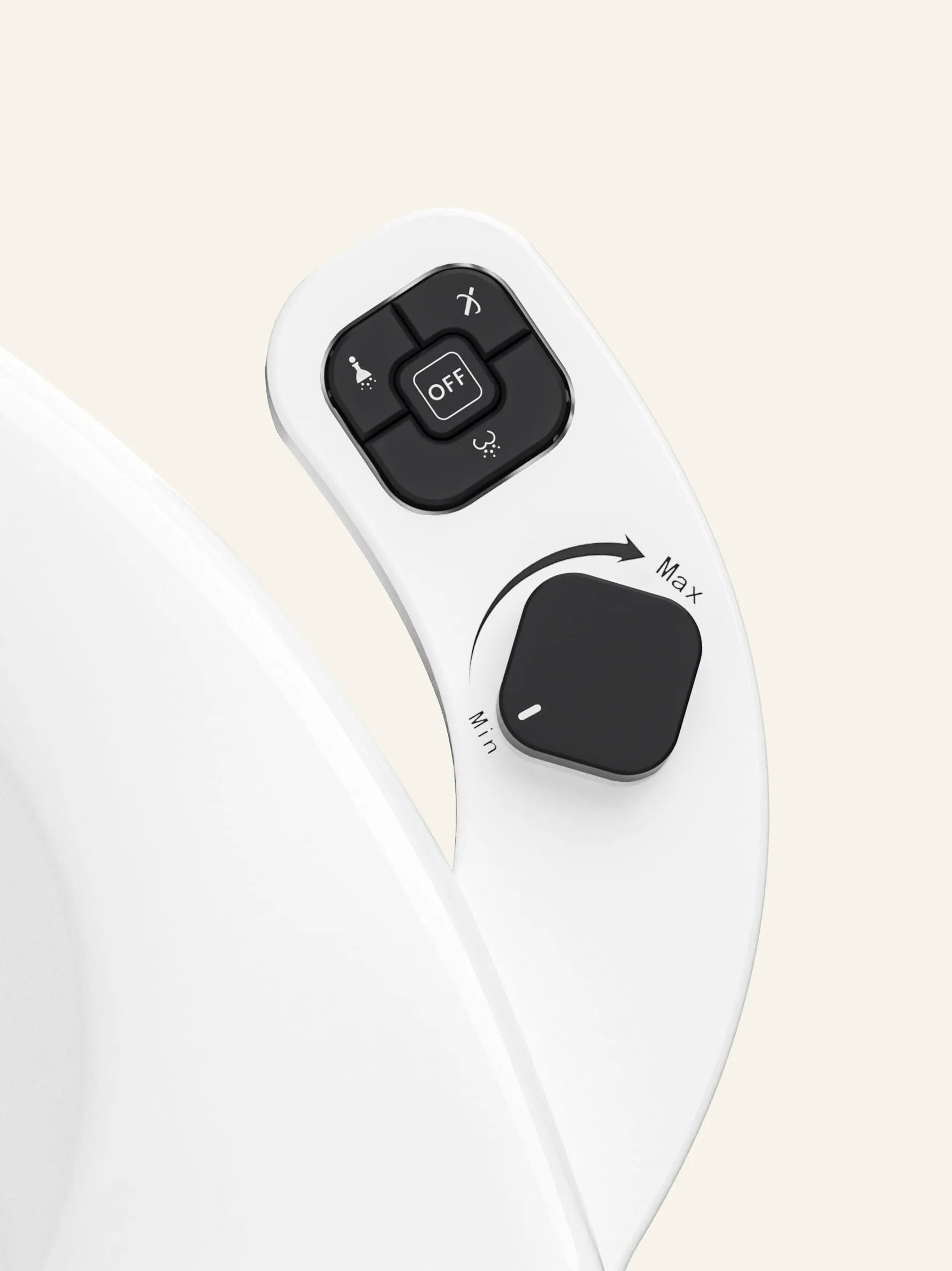 Samodra SPA Bidet - Hot and Cold Water - Square