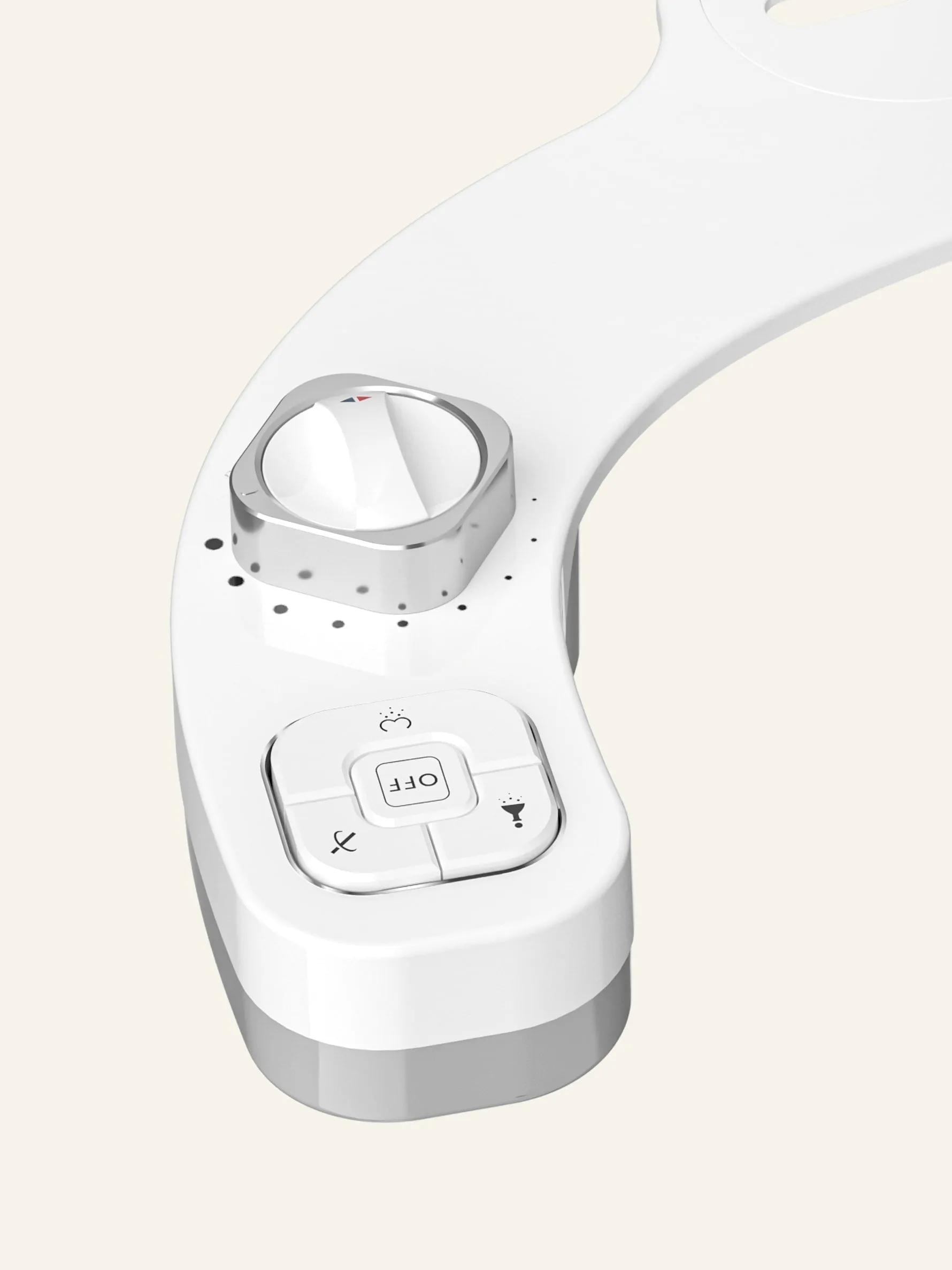 Samodra SPA Bidet - Hot and Cold Water - Square
