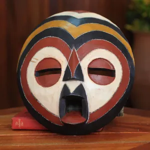 Sangaya African wood mask