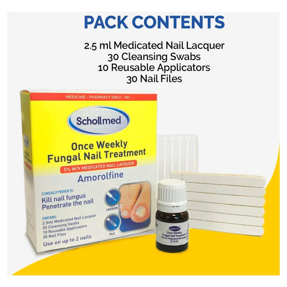 Schollmed fungal nail complete treatment kit