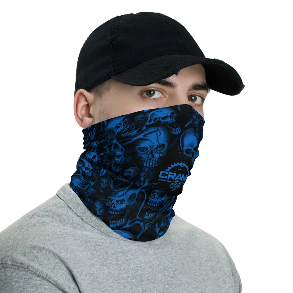 Screaming Skulls Face Mask Neck Gaiter