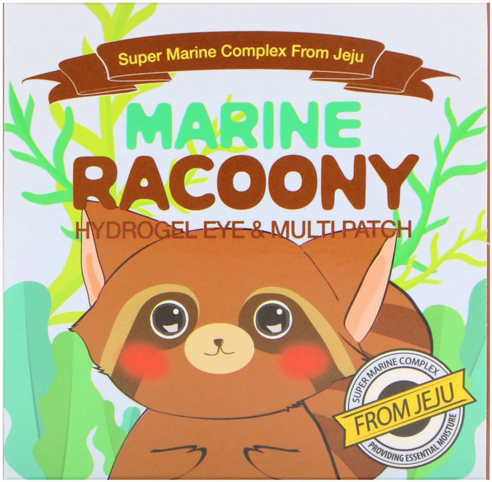 SECRET KEY MARINE RACOONY HYDRO-GEL EYE & MULTI PATCH باتج الهايدروجيل متعددة الاستخدامات