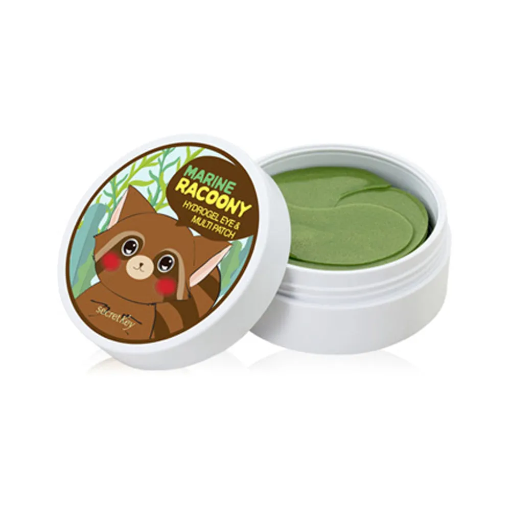 SECRET KEY MARINE RACOONY HYDRO-GEL EYE & MULTI PATCH باتج الهايدروجيل متعددة الاستخدامات