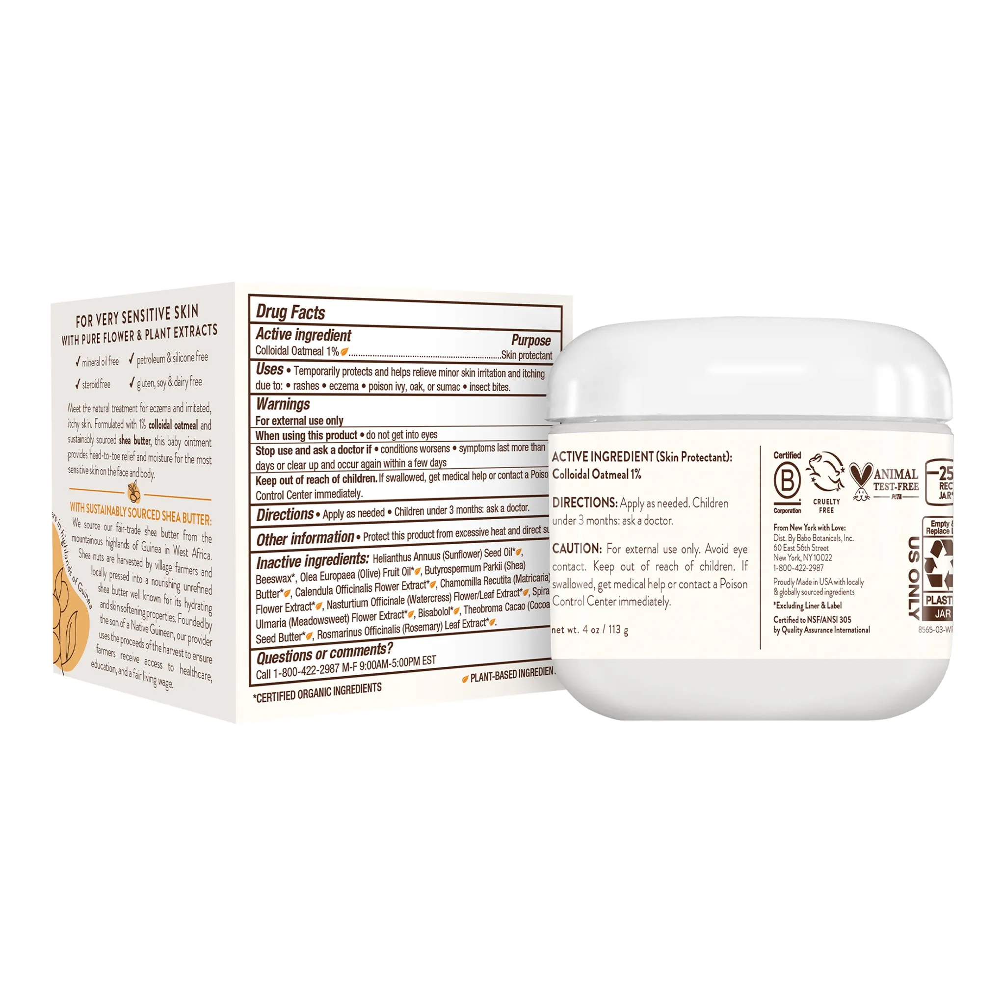Sensitive Baby All Natural Healing Ointment