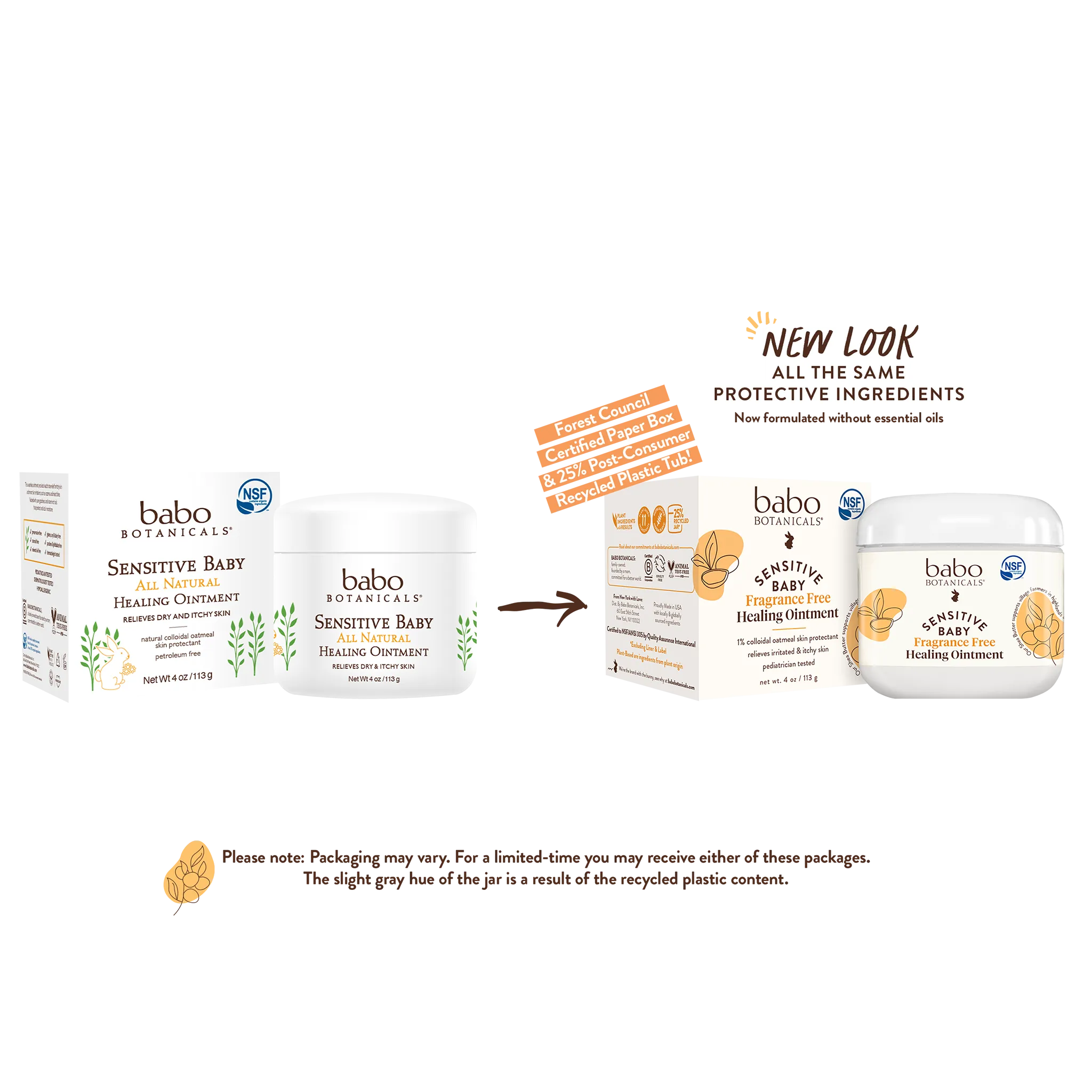 Sensitive Baby All Natural Healing Ointment
