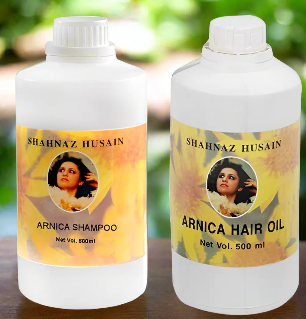 Shahnaz Arnica Hair Care Kit Hair Loss & Damage Hair ( Shampoo and Oil)