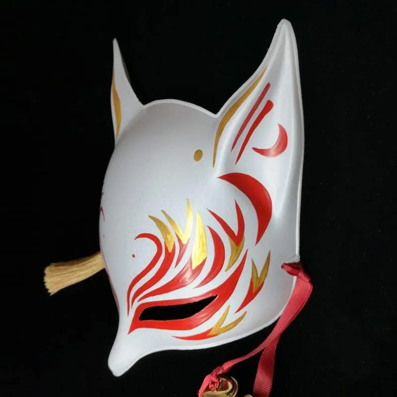 Sharp Ears Kitsune Mask - Phoenix