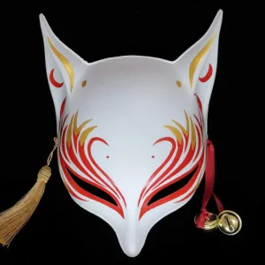 Sharp Ears Kitsune Mask - Phoenix