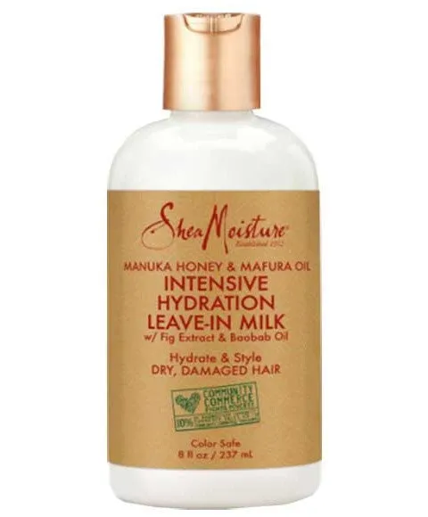 Shea Moisture Manuka Honey And Mafura Oil Intensive Hydration Leave In Milk