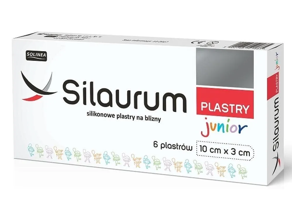 SILAURUM JUNIOR, silicone scar sheets patches, silicone gel scar patches