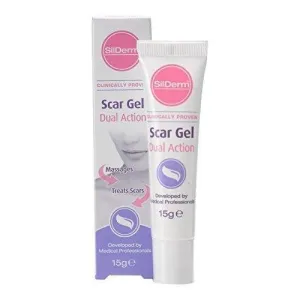 SilDerm 15g Dual Action Scar Gel by Crawford Healthcare