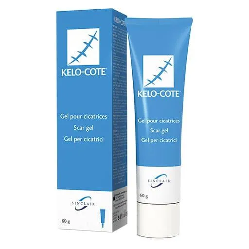 Silicone gel scar treatment before after, KELO-cote silicone gel