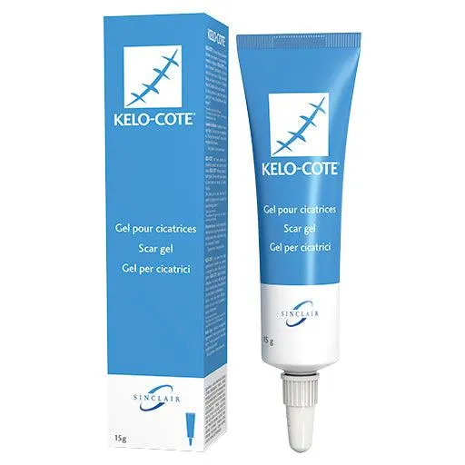 Silicone gel scar treatment before after, KELO-cote silicone gel